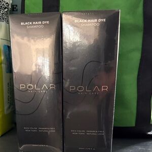 POLAR Hair Care Black Hair Dye Shampoo - Black Packaging